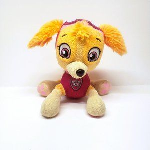 Paw Patrol Skye Spin Master Plush Stuffed Animal Dog Pink 2015
